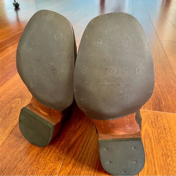 Stetson BLACK FALLS ALLIGATOR COWBOY BOOT size 9 1/2 EE - Picture 12 of 16